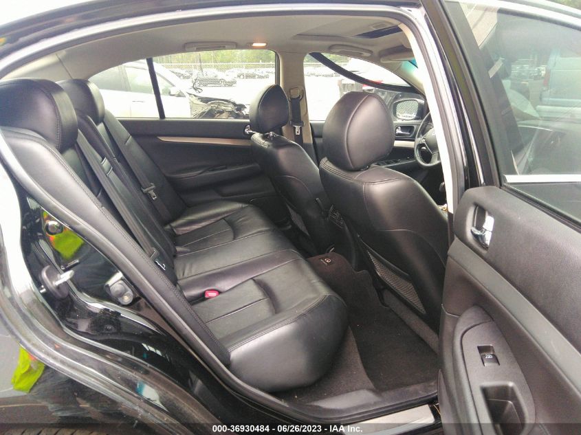 2013 INFINITI G37 SEDAN X JN1CV6ARXDM758329