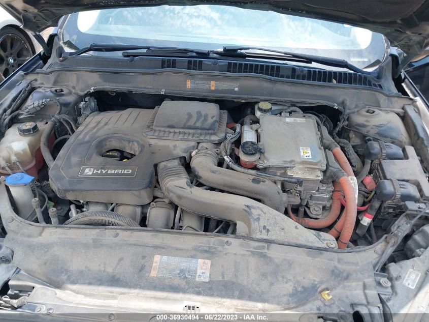 2013 FORD FUSION SE HYBRID - 3FA6P0LU8DR208417