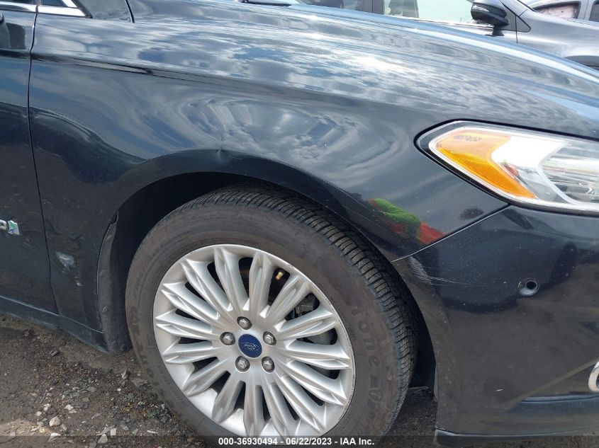 2013 FORD FUSION SE HYBRID - 3FA6P0LU8DR208417