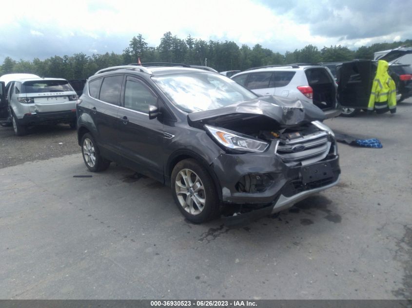 2017 FORD ESCAPE TITANIUM - 1FMCU9J91HUC30536