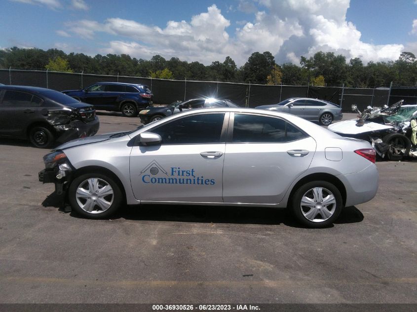 2018 TOYOTA COROLLA L/LE/XLE/SE/XSE - 2T1BURHE2JC101131