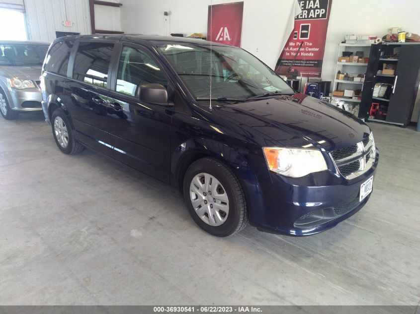 2014 DODGE GRAND CARAVAN SE - 2C4RDGBG7ER390171