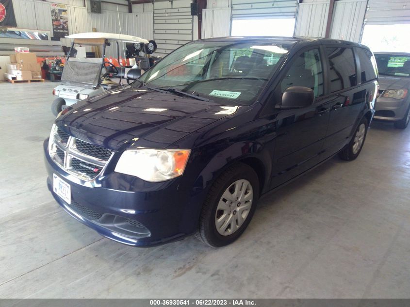 2014 DODGE GRAND CARAVAN SE - 2C4RDGBG7ER390171
