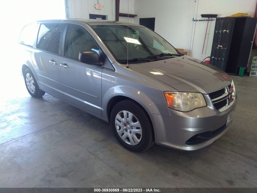 2014 DODGE GRAND CARAVAN SE - 2C4RDGBG2ER390174