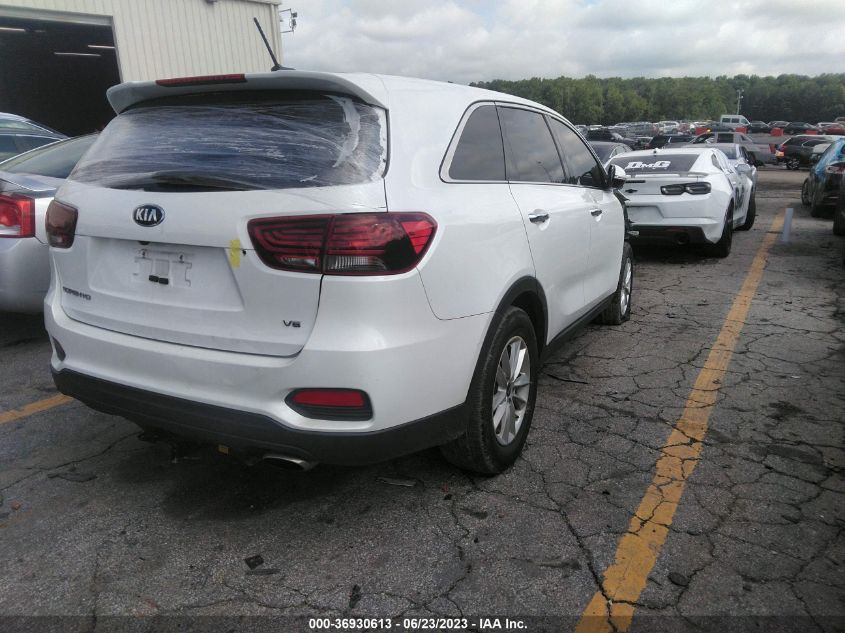 2020 KIA SORENTO S - 5XYPG4A58LG631248