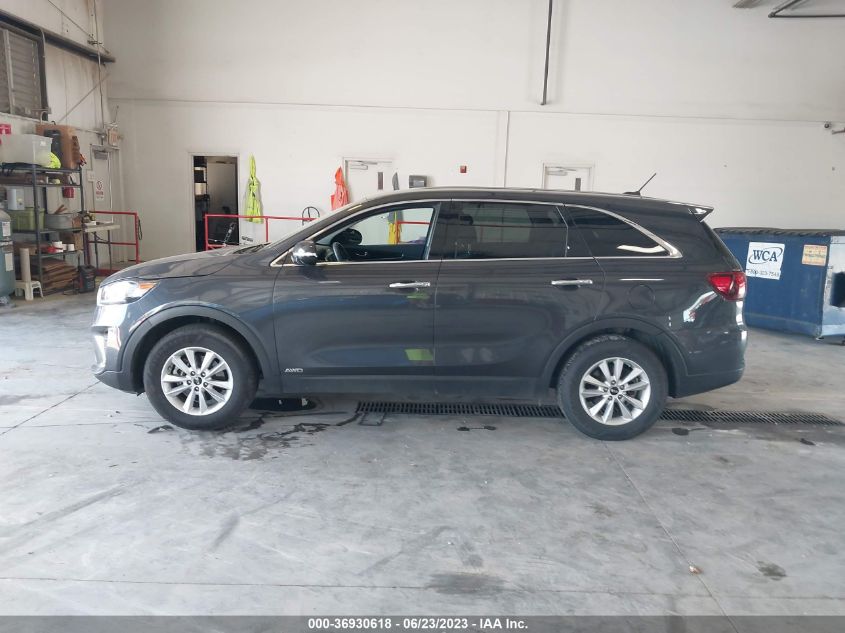 2019 KIA SORENTO LX V6 - 5XYPGDA51KG471017