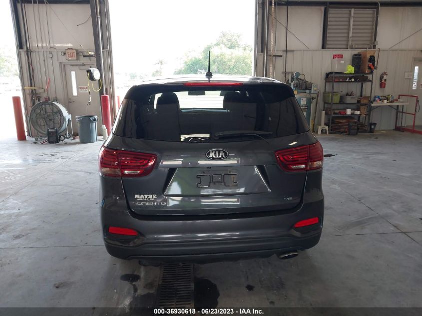 2019 KIA SORENTO LX V6 - 5XYPGDA51KG471017