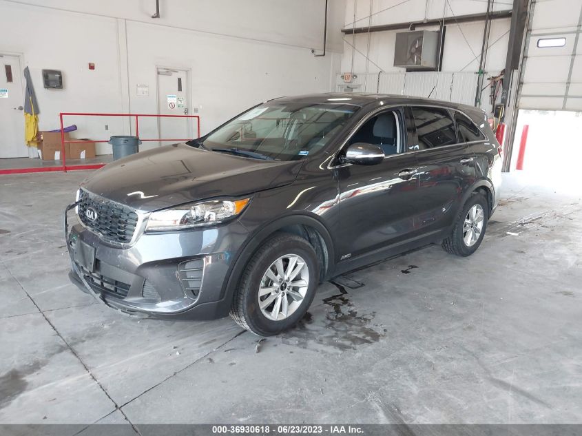 2019 KIA SORENTO LX V6 - 5XYPGDA51KG471017