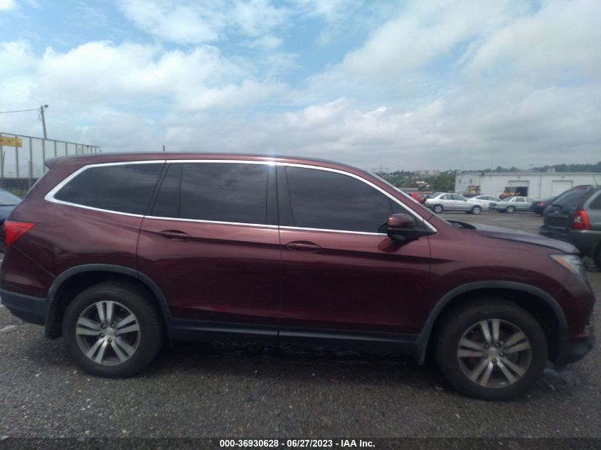 2018 HONDA PILOT EX-L - 5FNYF6H53JB024557