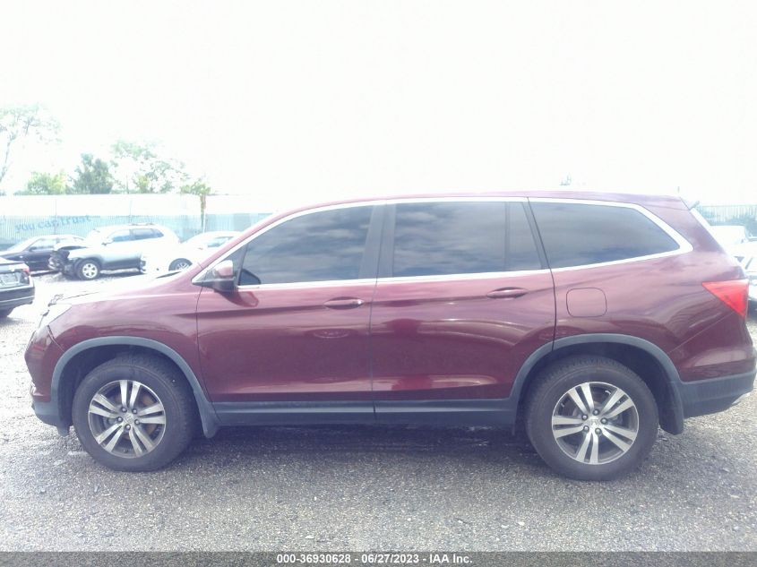 2018 HONDA PILOT EX-L - 5FNYF6H53JB024557