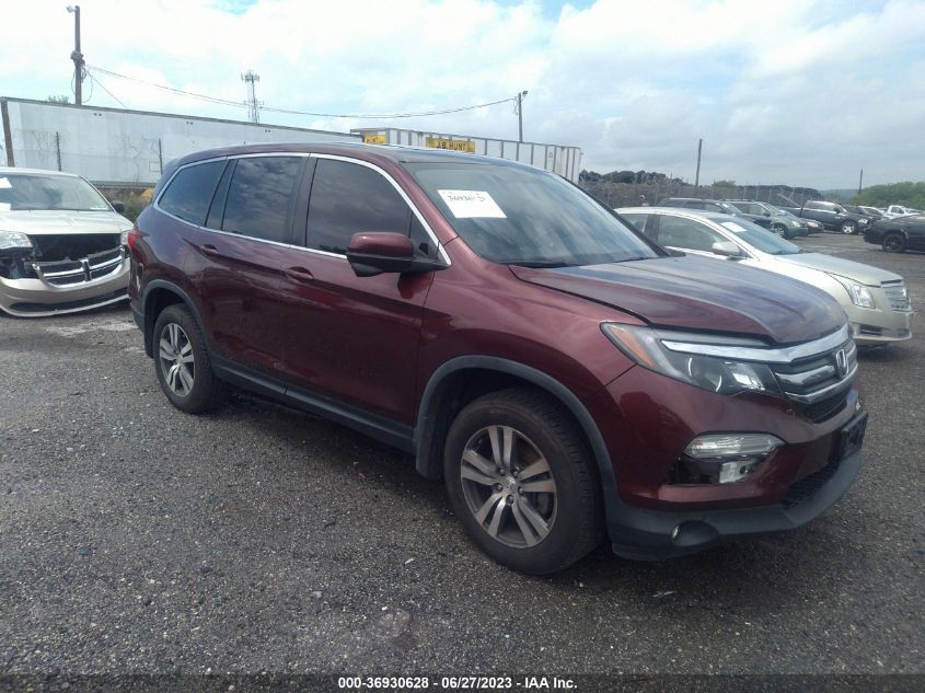 2018 HONDA PILOT EX-L - 5FNYF6H53JB024557