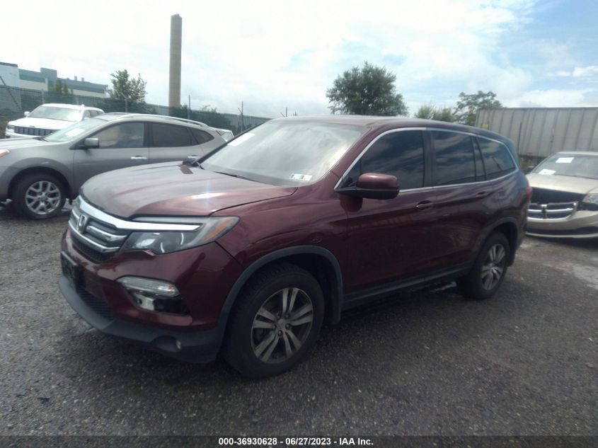 2018 HONDA PILOT EX-L - 5FNYF6H53JB024557
