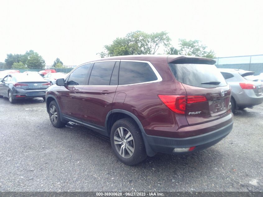 2018 HONDA PILOT EX-L - 5FNYF6H53JB024557
