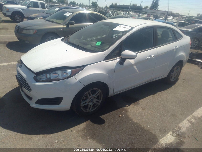 VIN 3FADP4BJ4KM113286 2019 FORD FIESTA SE