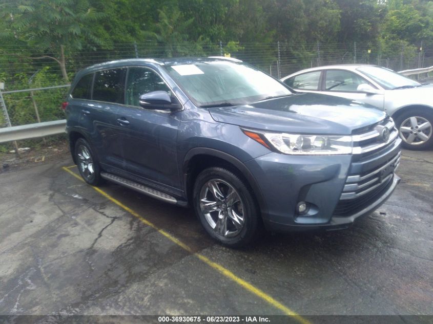 2019 TOYOTA HIGHLANDER LIMITED - 5TDDZRFH8KS953337