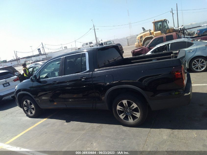 2017 HONDA RIDGELINE RTL - 5FPYK3F58HB030370