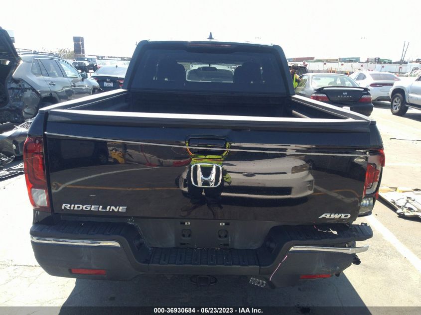 2017 HONDA RIDGELINE RTL - 5FPYK3F58HB030370