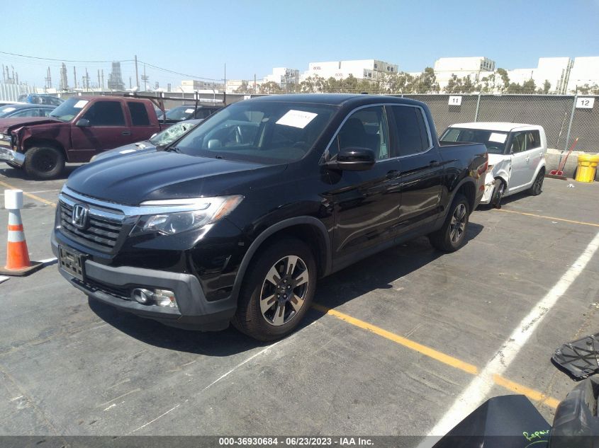 2017 HONDA RIDGELINE RTL - 5FPYK3F58HB030370