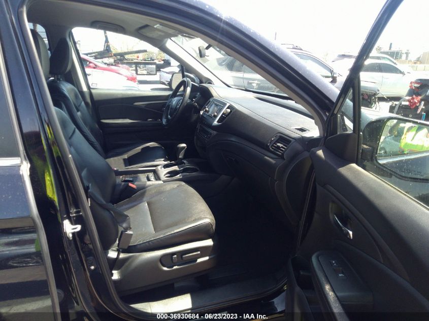 2017 HONDA RIDGELINE RTL - 5FPYK3F58HB030370