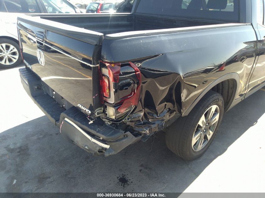 2017 HONDA RIDGELINE RTL - 5FPYK3F58HB030370