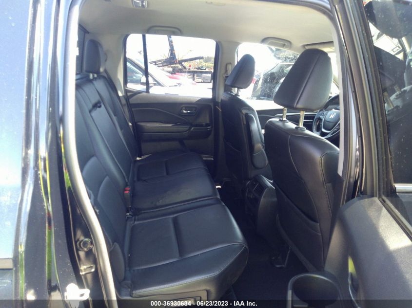2017 HONDA RIDGELINE RTL - 5FPYK3F58HB030370