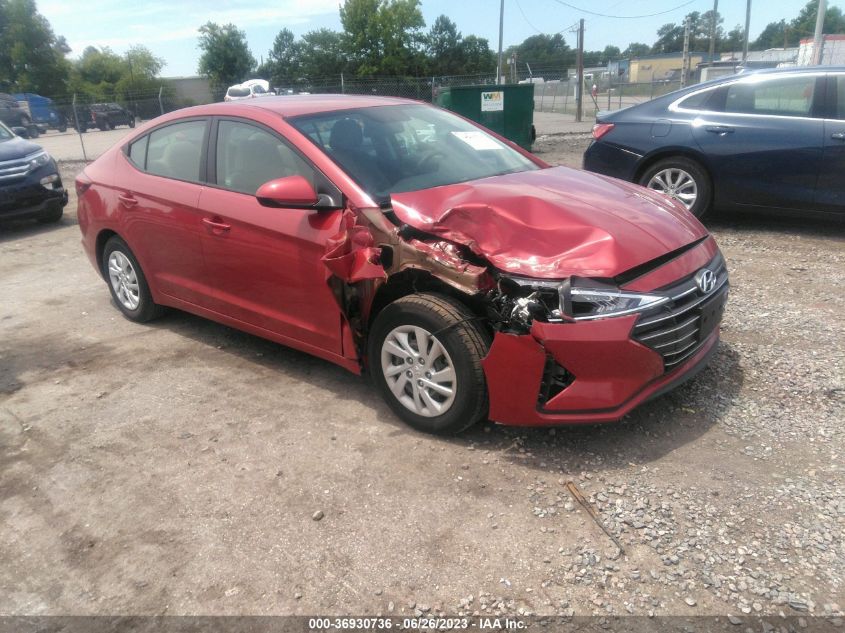 2019 HYUNDAI ELANTRA SE - 5NPD74LF6KH480412