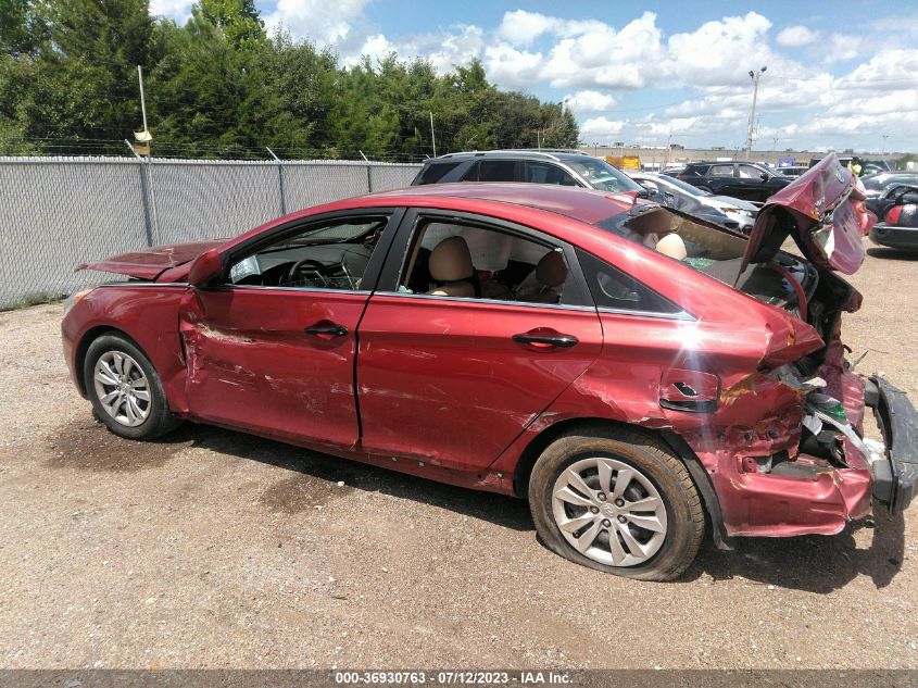 2013 HYUNDAI SONATA GLS PZEV - 5NPEB4ACXDH506783