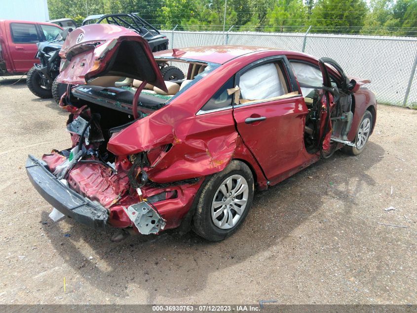 2013 HYUNDAI SONATA GLS PZEV - 5NPEB4ACXDH506783