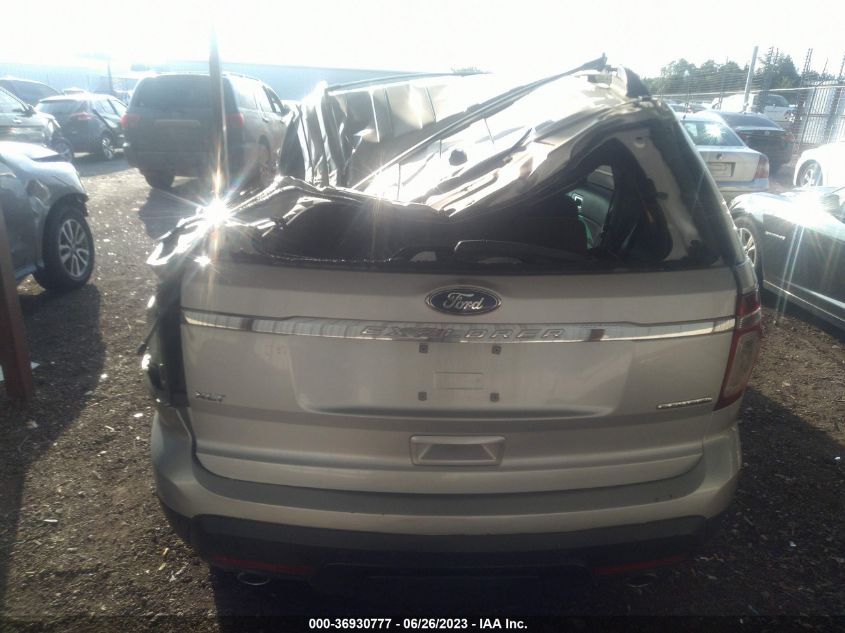 2015 FORD EXPLORER XLT - 1FM5K7D88FGA95248