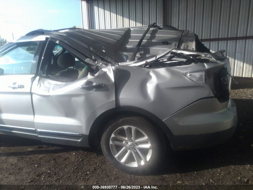 2015 FORD EXPLORER XLT - 1FM5K7D88FGA95248