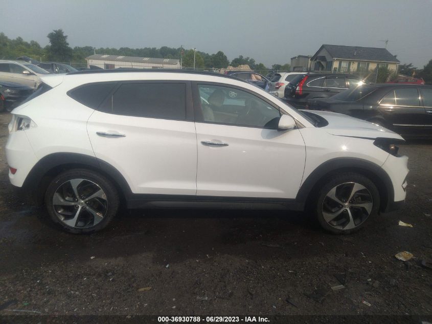 2016 HYUNDAI TUCSON LIMITED - KM8J3CA27GU130871
