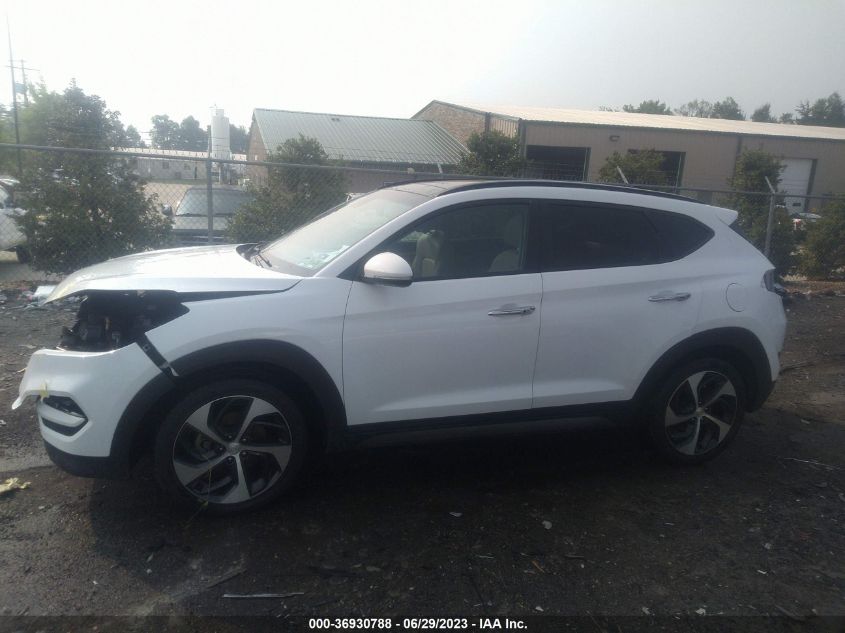 2016 HYUNDAI TUCSON LIMITED - KM8J3CA27GU130871