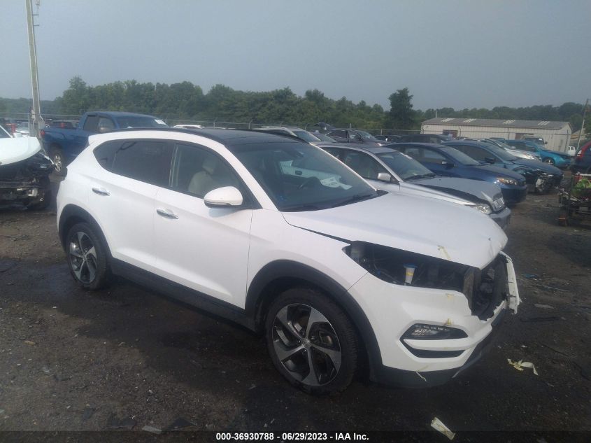 2016 HYUNDAI TUCSON LIMITED - KM8J3CA27GU130871