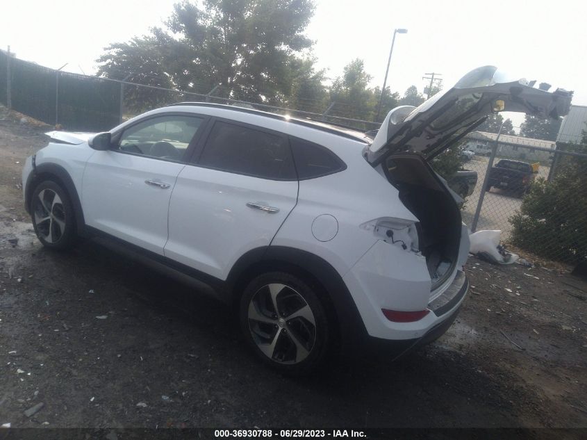 2016 HYUNDAI TUCSON LIMITED - KM8J3CA27GU130871