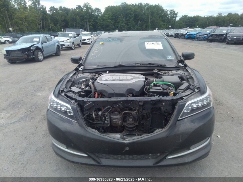 2014 ACURA RLX HYBRID TECH PKG - JH4KC2F51EC000141