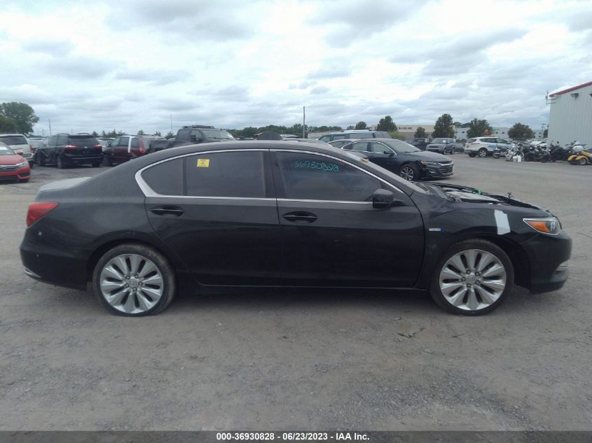 2014 ACURA RLX HYBRID TECH PKG - JH4KC2F51EC000141