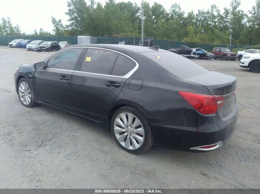 2014 ACURA RLX HYBRID TECH PKG - JH4KC2F51EC000141