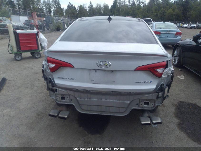 2015 HYUNDAI SONATA 2.0T SPORT - 5NPE34ABXFH075739