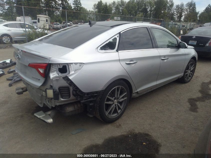 2015 HYUNDAI SONATA 2.0T SPORT - 5NPE34ABXFH075739