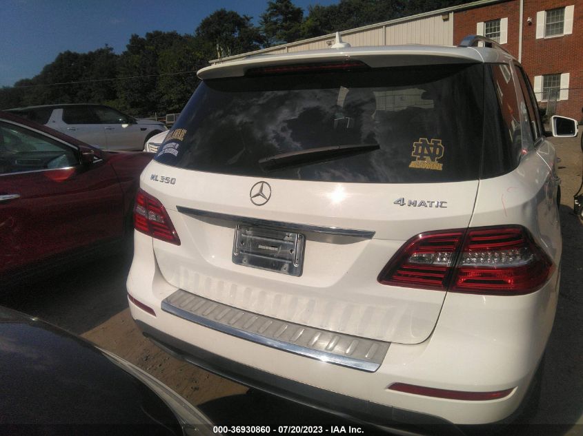 2015 MERCEDES-BENZ ML 350 4JGDA5HB1FA475723