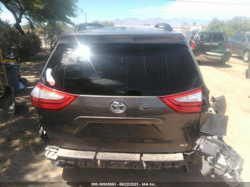2015 TOYOTA SIENNA XLE/XLE AAS/LTD - 5TDYK3DC2FS569165