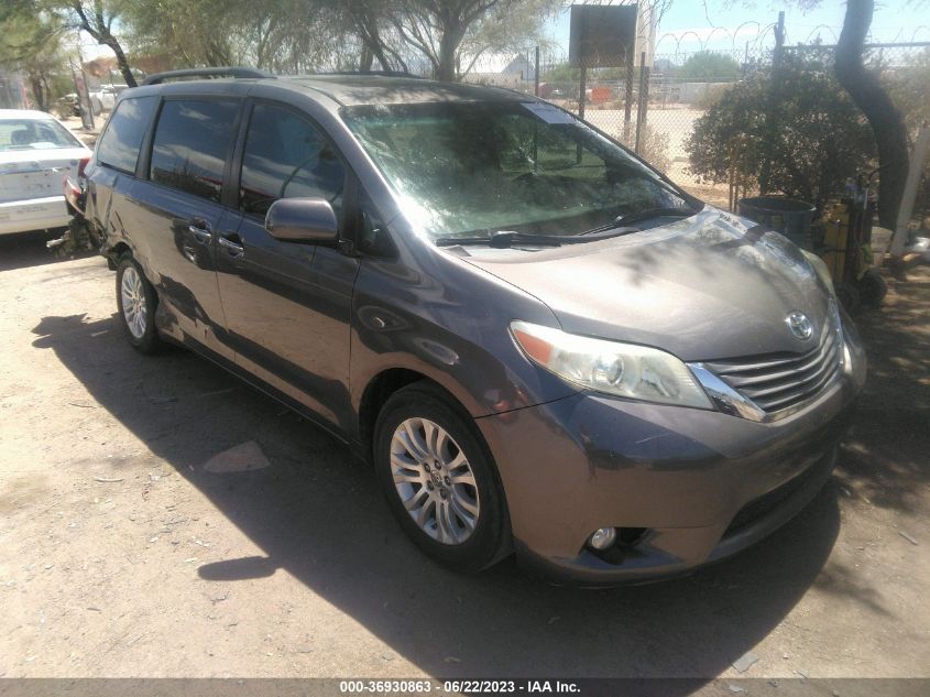 2015 TOYOTA SIENNA XLE/XLE AAS/LTD - 5TDYK3DC2FS569165