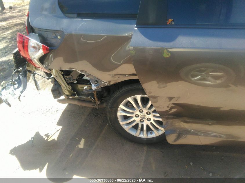 2015 TOYOTA SIENNA XLE/XLE AAS/LTD - 5TDYK3DC2FS569165