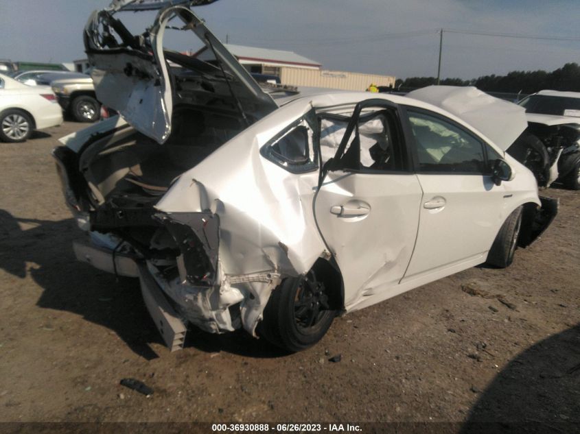 2015 TOYOTA PRIUS FOUR - JTDKN3DUXF1901968