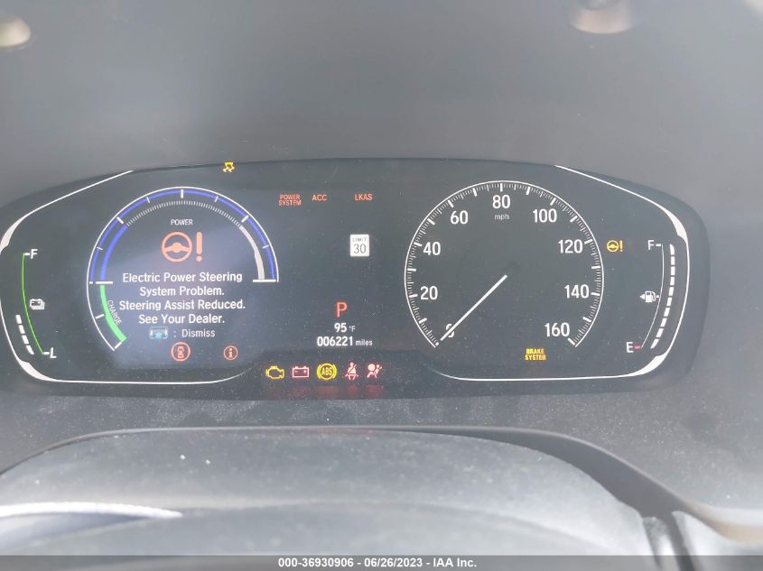 2021 HONDA INSIGHT TOURING - 19XZE4F95ME003544