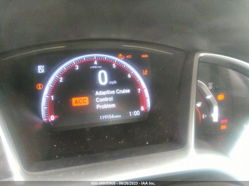 2019 HONDA CIVIC SEDAN SPORT - 19XFC2F87KE005801