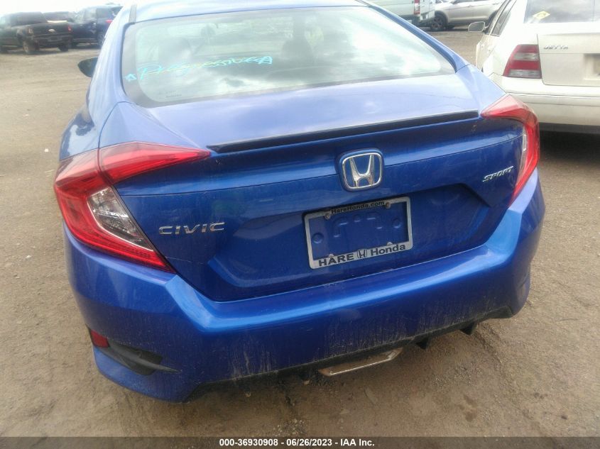 2019 HONDA CIVIC SEDAN SPORT - 19XFC2F87KE005801