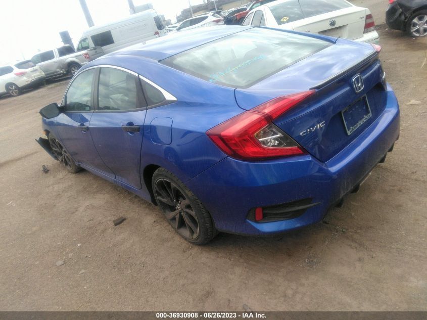 2019 HONDA CIVIC SEDAN SPORT - 19XFC2F87KE005801