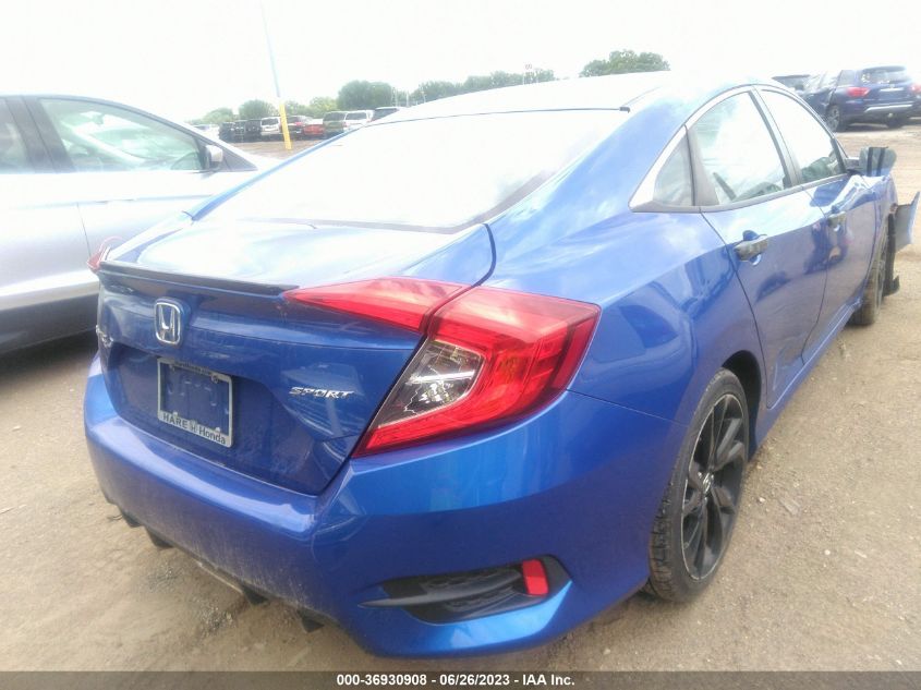 2019 HONDA CIVIC SEDAN SPORT - 19XFC2F87KE005801