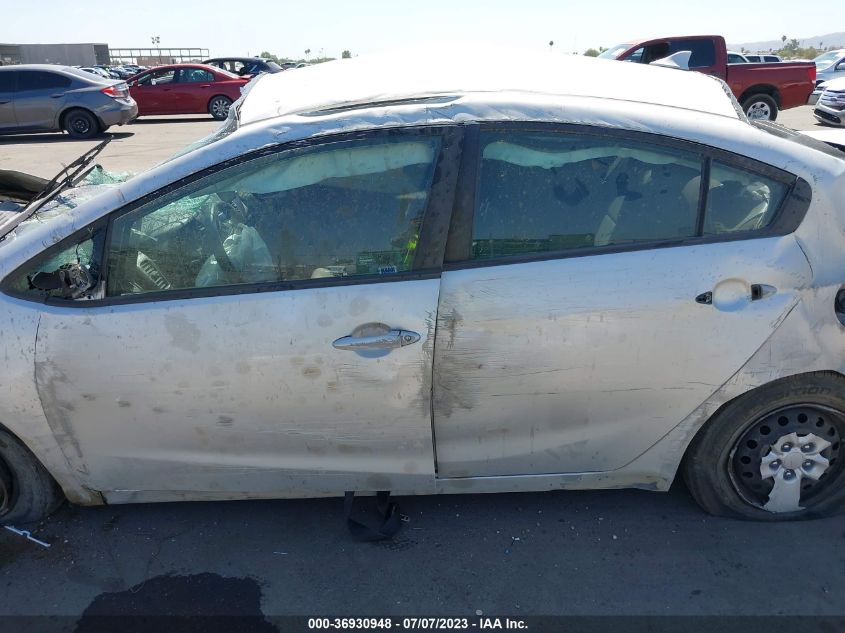 2017 KIA FORTE LX - 3KPFK4A79HE118154